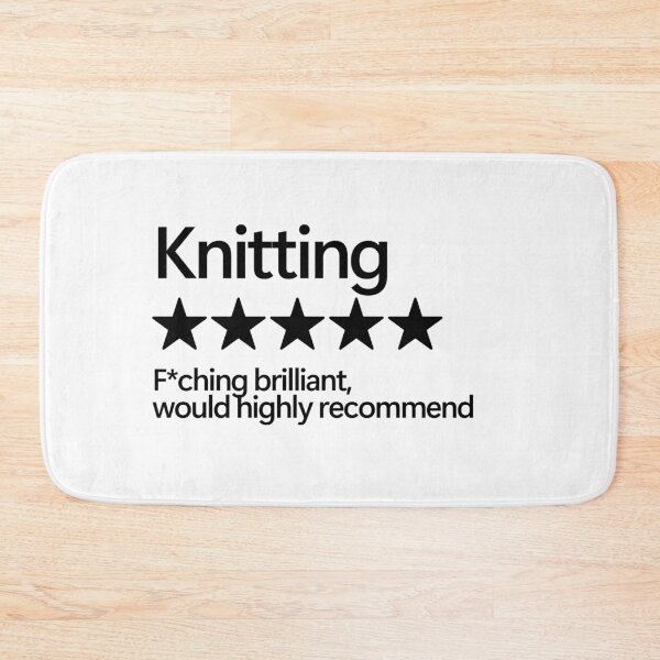 Item preview, Knitting Would Highly Recommend designed and sold by shitpostee.
