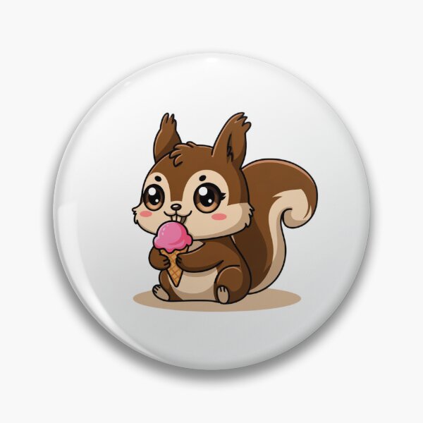 Item preview, squirrel eating ice cream designed and sold by Eternalski.