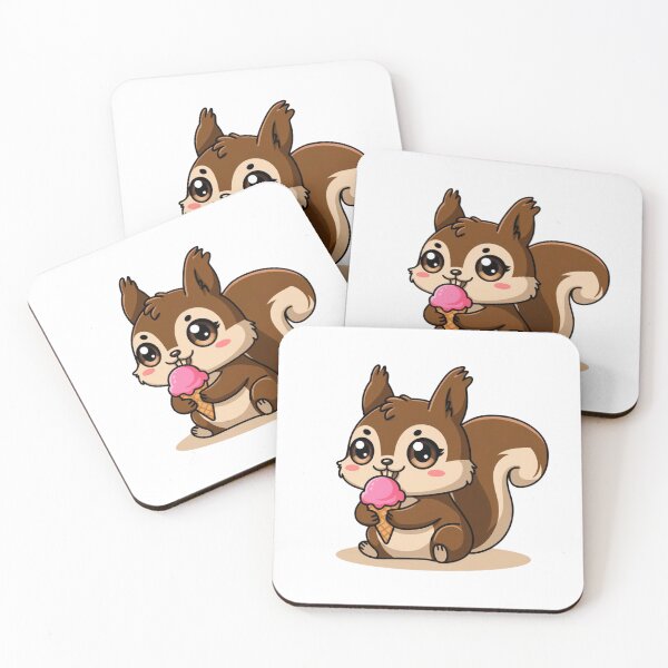 Item preview, squirrel eating ice cream designed and sold by Eternalski.