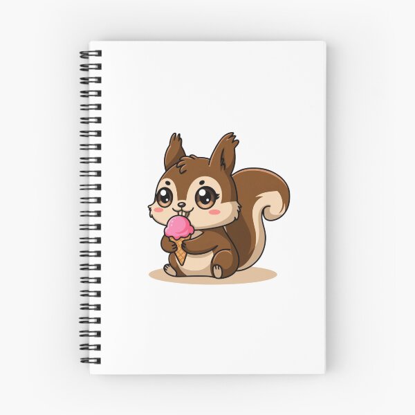 Item preview, squirrel eating ice cream designed and sold by Eternalski.