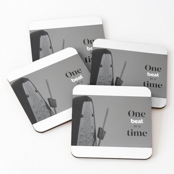 Item preview, One Beat at a Time – Motivational Metronome Design designed and sold by CasaMartina.