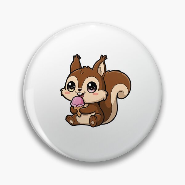 Item preview, squirrel eating ice cream designed and sold by Eternalski.