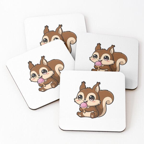 Item preview, squirrel eating ice cream designed and sold by Eternalski.