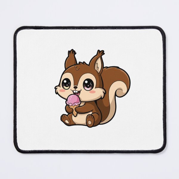 Item preview, squirrel eating ice cream designed and sold by Eternalski.