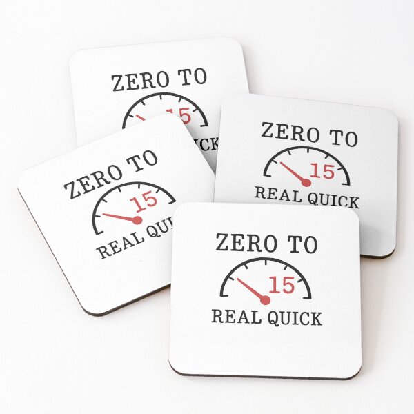 Item preview, Zero to 15 Real Quick designed and sold by Uglyandcute.
