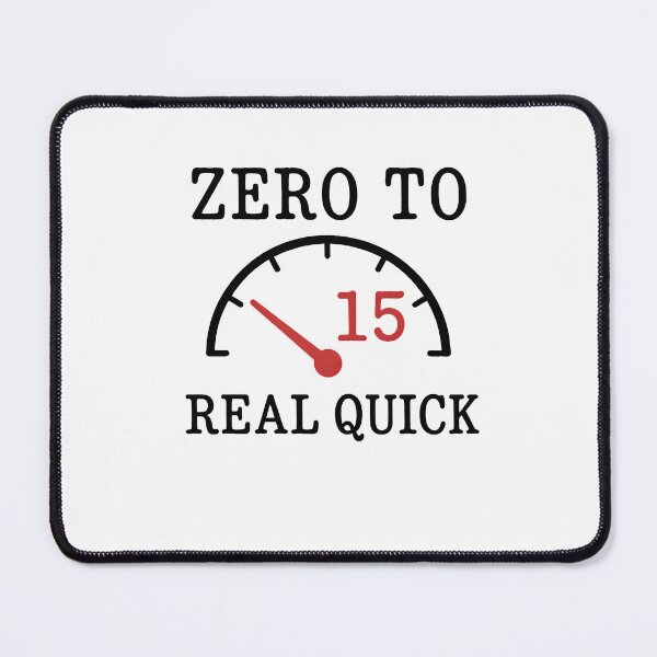 Item preview, Zero to 15 Real Quick designed and sold by Uglyandcute.