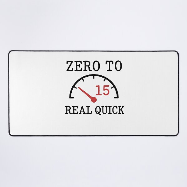Item preview, Zero to 15 Real Quick designed and sold by Uglyandcute.