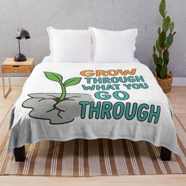 Item preview, Grow Through What You Go Through designed and sold by Felt & Spoken.