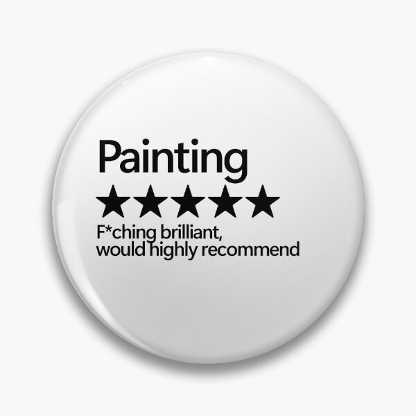 Item preview, Painting Would Highly Recommend designed and sold by shitpostee.