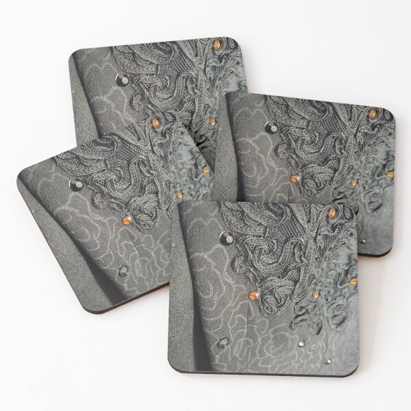 Item preview, Black and Rust Rose Art designed and sold by Susan Devine Napoli.
