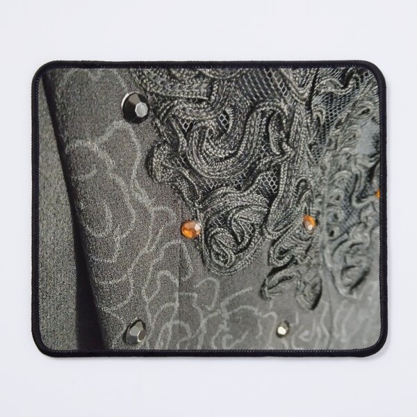 Item preview, Black and Rust Rose Art designed and sold by Susan Devine Napoli.