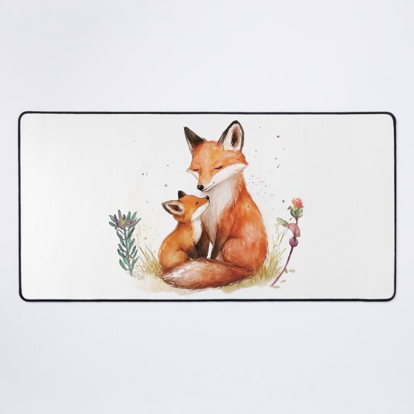 Item preview, The Fox Mom And Her Baby designed and sold by JonnaHurmerinta.