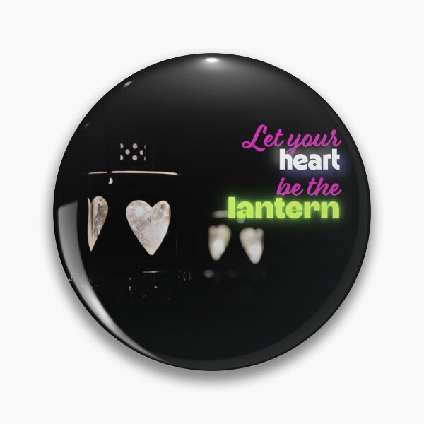Item preview, Let Your Heart Be the Lantern – Uplifting Glow-Inspired Quote Art designed and sold by CasaMartina.