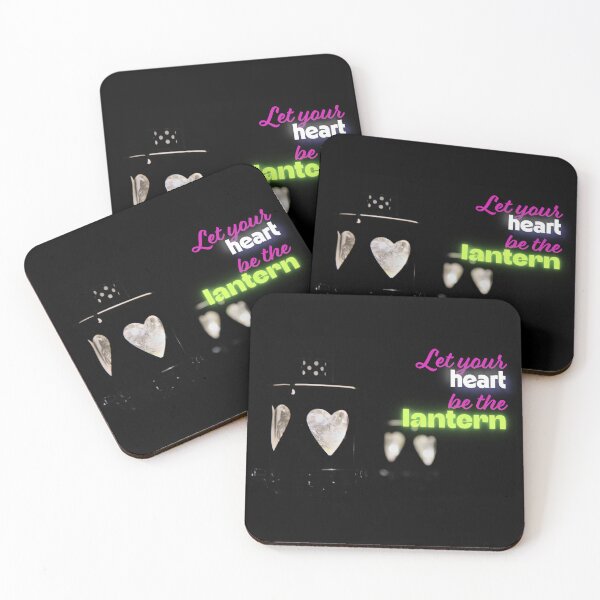 Item preview, Let Your Heart Be the Lantern – Uplifting Glow-Inspired Quote Art designed and sold by CasaMartina.