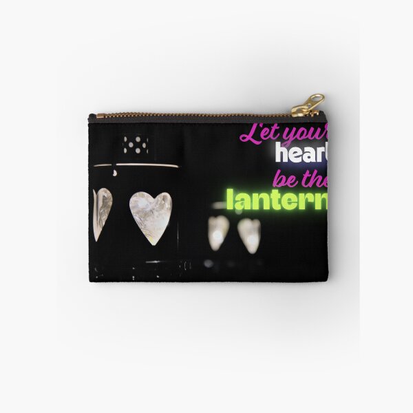 Item preview, Let Your Heart Be the Lantern – Uplifting Glow-Inspired Quote Art designed and sold by CasaMartina.