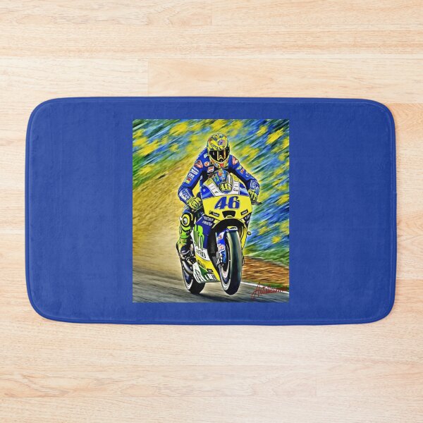 Item preview, "Dynamic Moto Racing Icon in Action" designed and sold by Artisticanvas.