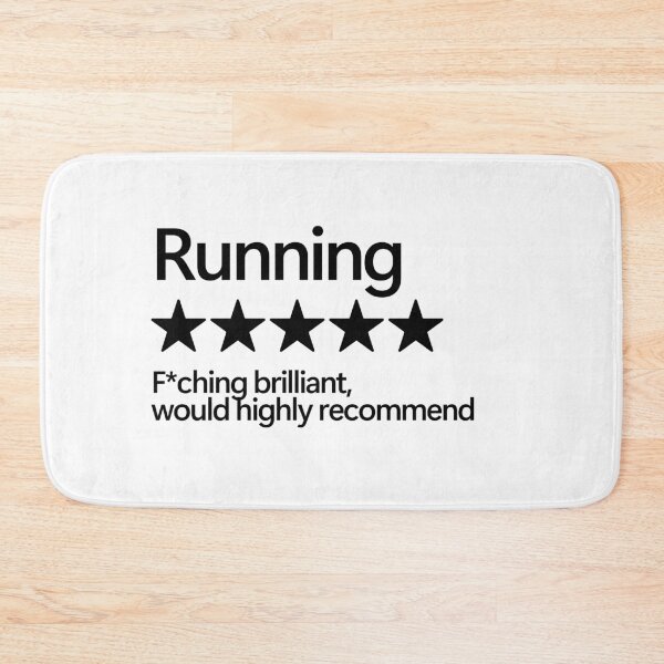 Item preview, Running Would Highly Recommend designed and sold by shitpostee.