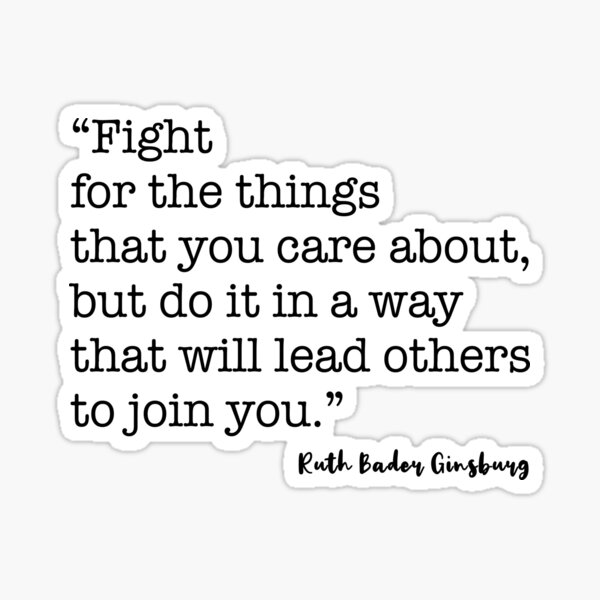 Item preview, Fight for the things that you care about, but do it in a way designed and sold by corbrand.