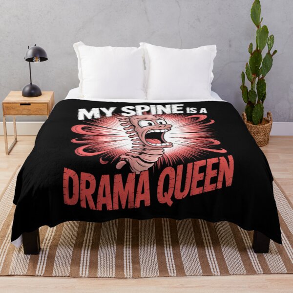 Item preview, My Spine Is a Drama Queen designed and sold by SignumShop.