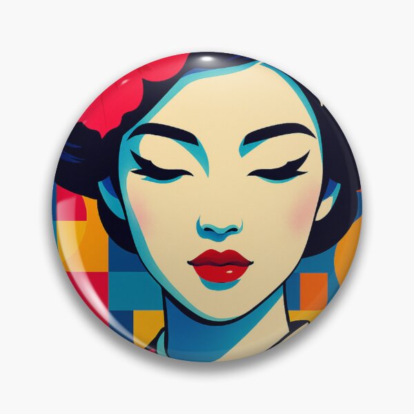 Item preview, Modern Geisha Pop Art designed and sold by Bernd Friese.