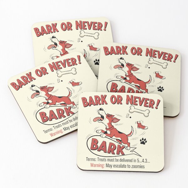 Item preview, Bark or Never designed and sold by Amir Faysal.