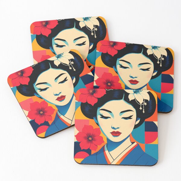 Item preview, Geisha Pop Art Elegance designed and sold by Bernd Friese.