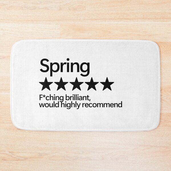 Item preview, Spring Would Highly Recommend designed and sold by shitpostee.