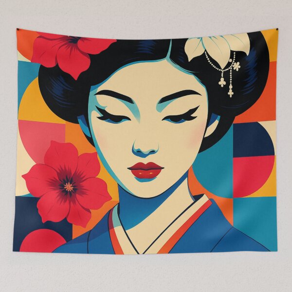 Item preview, Geisha Pop Art Elegance designed and sold by Bernd Friese.