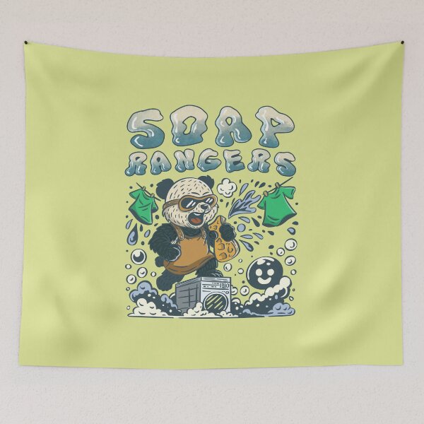 Item preview, Soap Rangers Laundry Hero designed and sold by driftcrafted.
