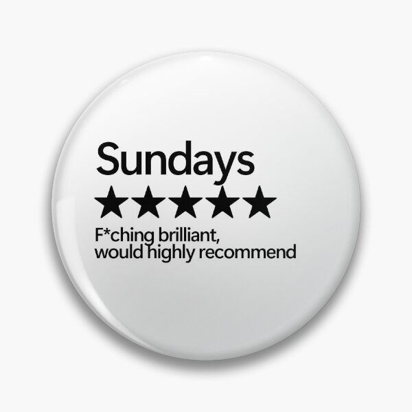 Item preview, Sundays Would Highly Recommend designed and sold by shitpostee.