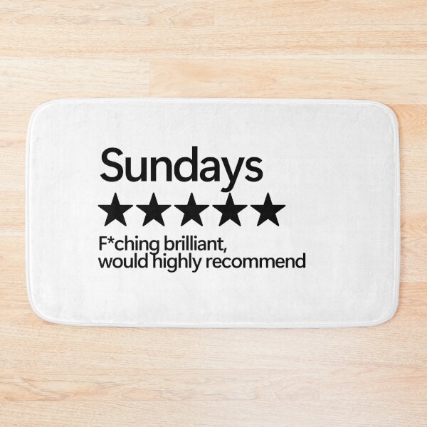 Item preview, Sundays Would Highly Recommend designed and sold by shitpostee.