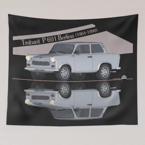 Item preview, Trabant P 601 - 1964-1990 (Alaska Grau) - Memory on Four Wheels designed and sold by Azaziel.