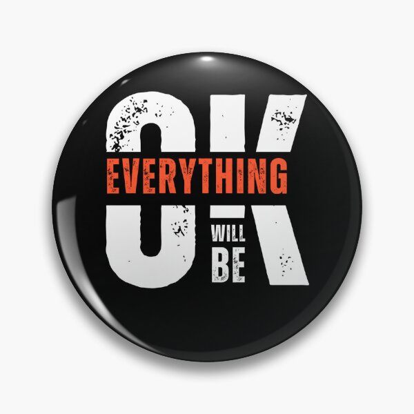 Item preview, "Everything Will Be Ok: A Typographic Reassurance" designed and sold by IndianShopper.