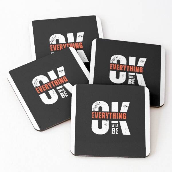 Item preview, "Everything Will Be Ok: A Typographic Reassurance" designed and sold by IndianShopper.