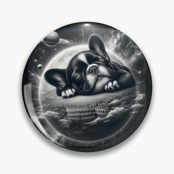 Item preview, Cosmic Dreams of a French Bulldog designed and sold by quoting.