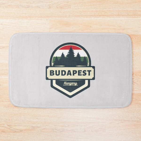 Item preview, Budapest Hungary Retro Vintage Badge designed and sold by World Designs.