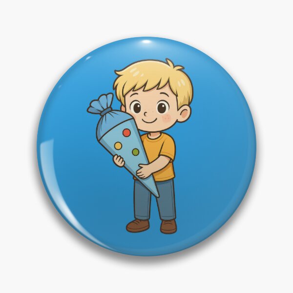 Item preview, Back to School Boy with School Cone designed and sold by GabbyKI261.