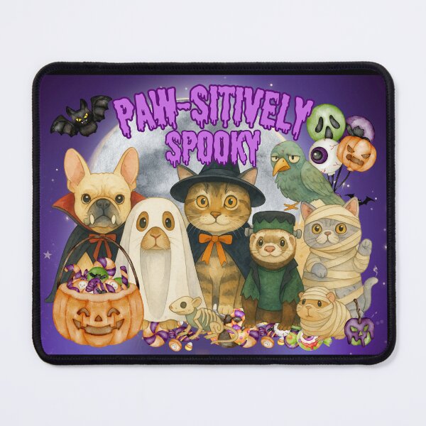 Item preview, PAW-sitively Spooky – Halloween Pet Crew designed and sold by Tookiester.