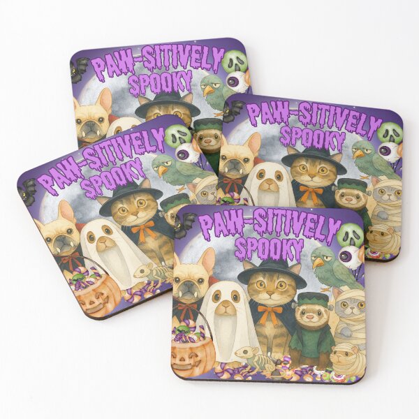 Item preview, PAW-sitively Spooky – Halloween Pet Crew designed and sold by Tookiester.