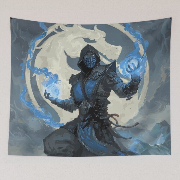 Item preview, Cryomancer Sub-Zero Mortal Kombat designed and sold by bapupa.