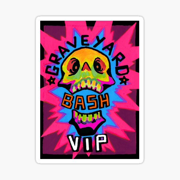 Artikel-Vorschau von Graveyard Bash logo 1, designt und verkauft von Static-Wool.