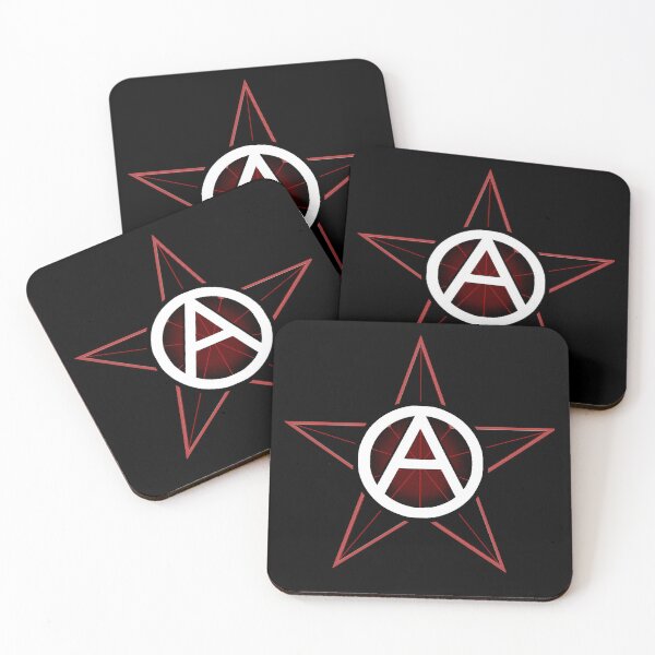 Item preview, red and black star designed and sold by Josemolinaart.