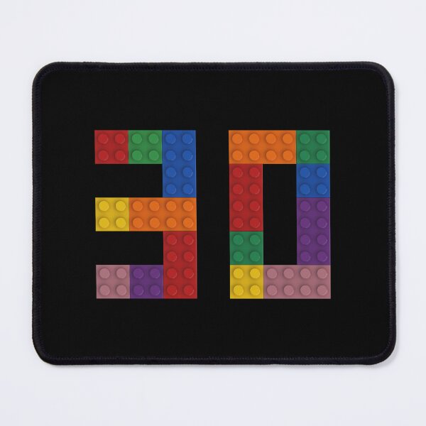Item preview, 30 numbering made of bricks designed and sold by Brickification.