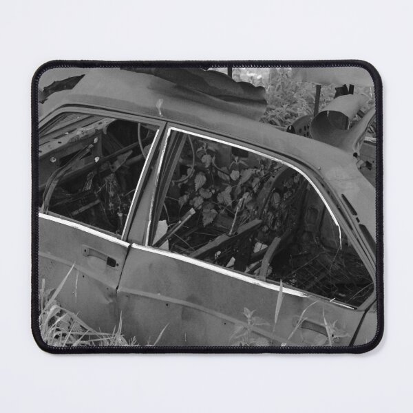 Item preview, Nature Reclaims Rusted Car, Great Oakley Ironstone Quarry, Corby, Northants, UK designed and sold by Kate Anderson Art.