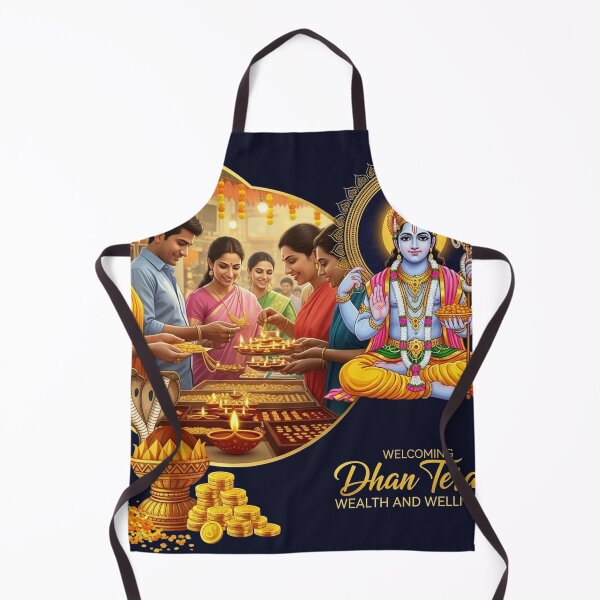 Item preview, Welcoming Wealth on Dhanteras Eve designed and sold by communedesigns.