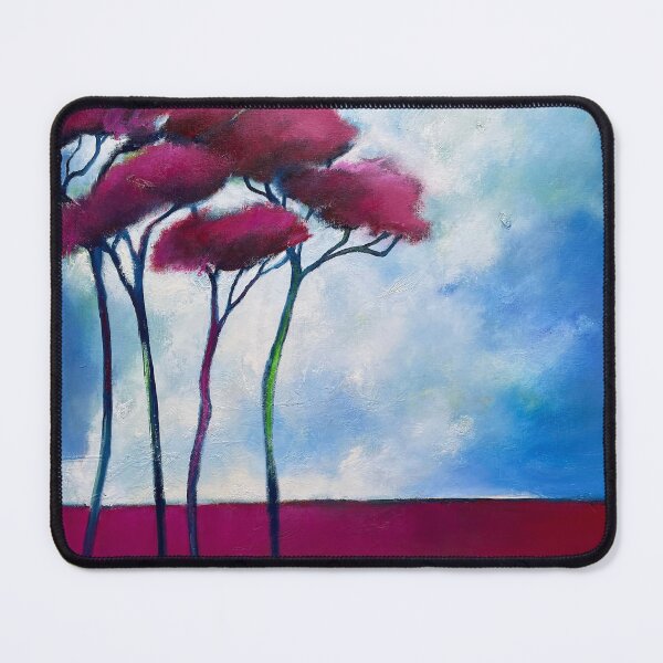 Item preview, Grove of fuchsia-colored trees designed and sold by Lydie Allaire Allaire.