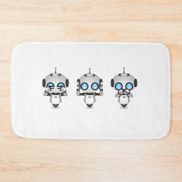 Item preview, wise robots futuristic see speak hear designed and sold by 88DesignStudio.