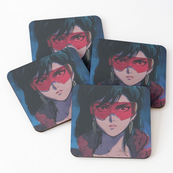 Item preview, Retro Cyberpunk Anime Girl designed and sold by bapupa.