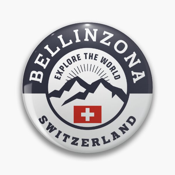 Item preview, Bellinzona Switzerland Black and White Crest designed and sold by World Designs.