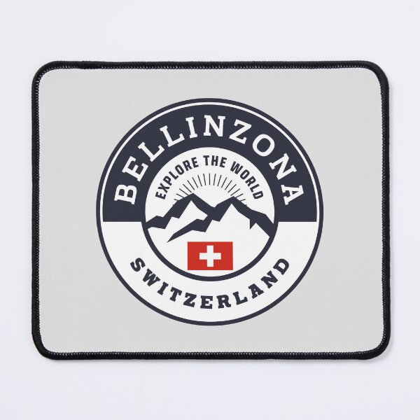 Item preview, Bellinzona Switzerland Black and White Crest designed and sold by World Designs.